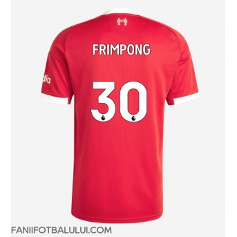 Liverpool Jeremie Frimpong #30 Tricou Fotbal Replică 2025-26 Barbati Acasa